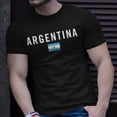 thumbnail image 2 of Argentina Flag Patriotic Flag Argentina Soccer Supporter Tshirt, 2 of 5