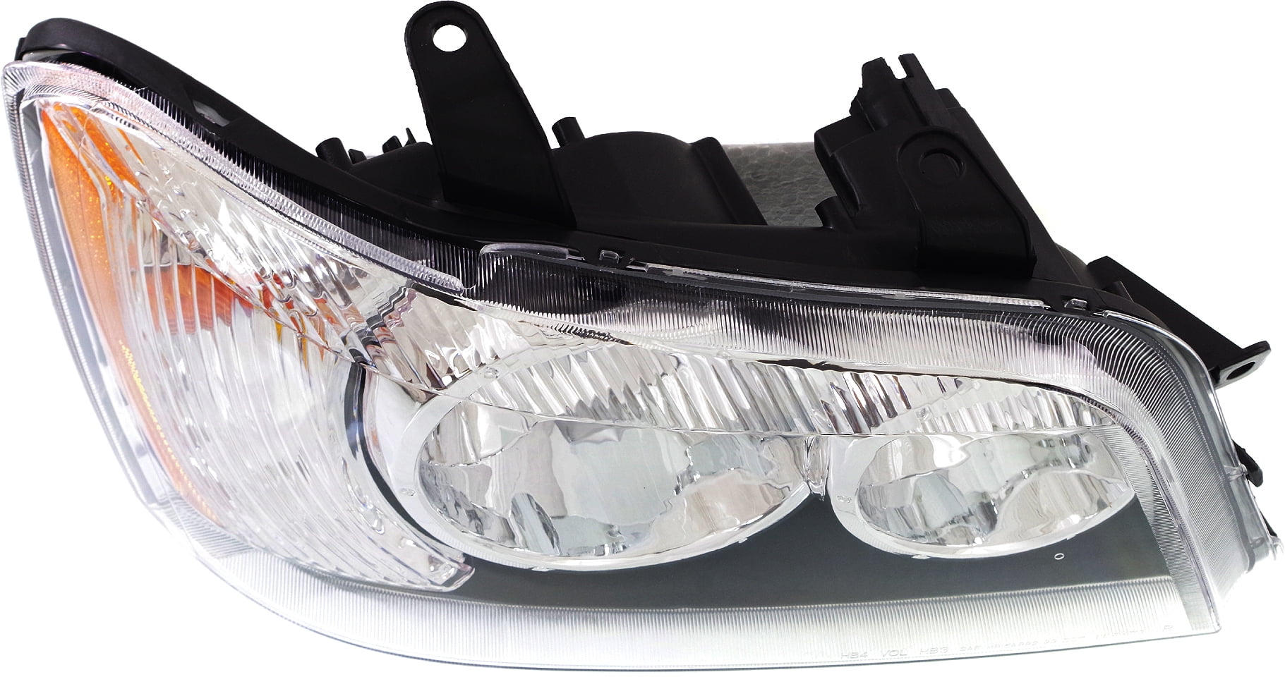 Headlight Compatible With 2001-2003 Toyota Highlander Right Passenger Halogen With bulb(s)