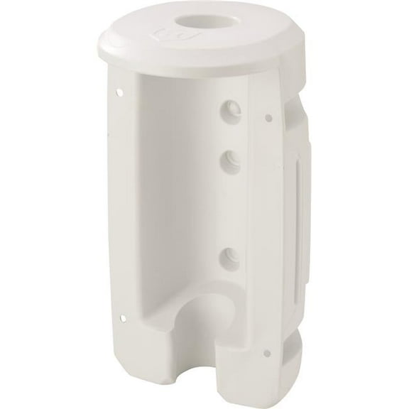 93533-1 7 x 15 in. Softside Dock Fender, Post Slide On - White