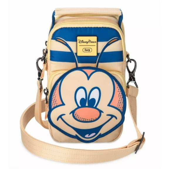 Disney Parks Spike Bee Skeeter Mini Crossbody Bag Lug EPCOT Flower Garden New