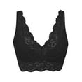 thumbnail image 5 of Ediodpoh Women's Lace Bra No Underwire Back Underwear Women Bras Black XL, 5 of 5
