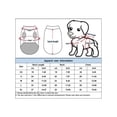 thumbnail image 2 of Dragonus Dog Princess Skirt Puppy Sleeveless Bow Floral Dress Pet Cat Doggy Outfit Party, 2 of 4
