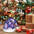 thumbnail image 6 of Bingfone colorful Skull mushroom rainbow Santa Hat for Adults,Unisex Christmas Hat Hats Extra Thicken Classic Plush for Christmas New Year Festive Holiday, 6 of 6