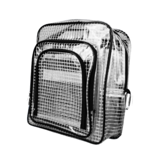 koolsoo Cleanroom Tool Bag Backpack Shoulder Bag Storage Construction PVC Adjustable Strap Electrician Workplace Engineer Bag Daypack C