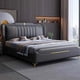 thumbnail image 2 of Luxury Bedroom Bed King Size Multifonction Hotel Double Bed Modern Lounge Cama Matrimonio Multifuncional Nordic Furniture My Lux Decor Round, 2 of 9