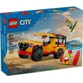 thumbnail image 3 of LEGO City Lifeguard Beach Rescue Truck Toy - Building Toy for Kids, Boys and Girls, Ages 6+ - Includes 2 Minifigures, Shark Toy - Gift for Beach-Loving Kids - 60453, 3 of 9