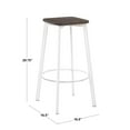 thumbnail image 4 of Tabouret de bar industriel Clara, de LumiSource, 4 of 8