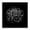 Dark Carnation Dahlia, variant on Stupell Industries Glam Rustic Patterned Magnolia Black Floating Frame Canvas Art, 18 x 18, by John Seba