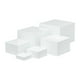 thumbnail image 2 of Juego de 6 piezas de expositor de cubos elevadores para Buffet BLESIY Acrílico, 2 of 8