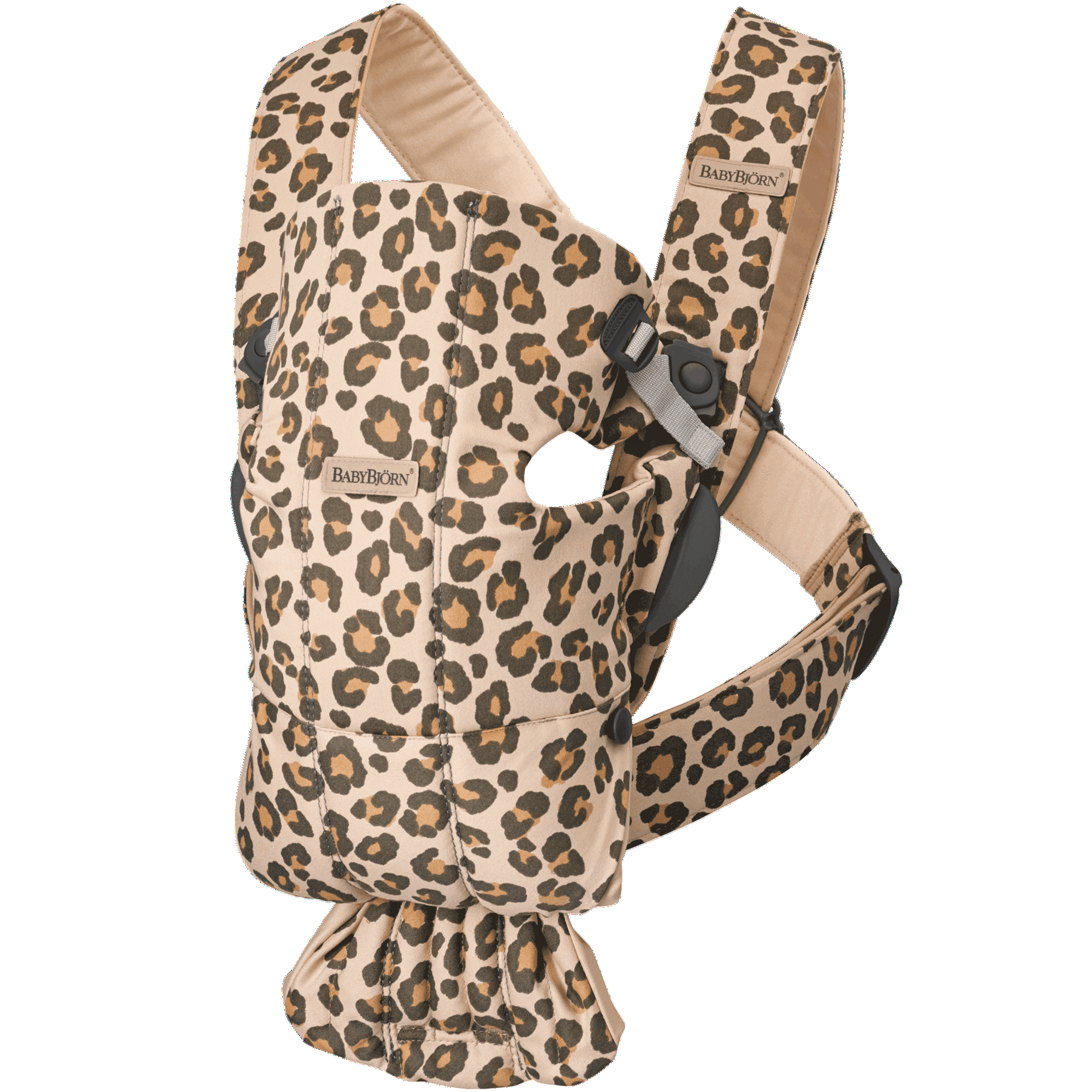 BabyBjorn Baby Carrier Mini, Cotton, Beige/Leopard - Walmart.ca