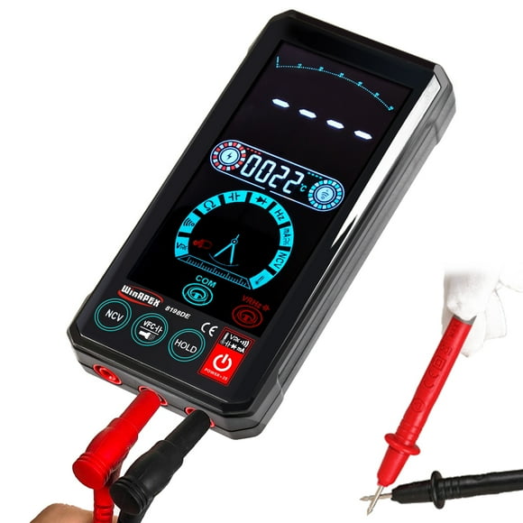 WinAPEX Portable Multimeter Intelligent Voice Control Broadcast 4.4 Inch Touching