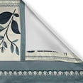 thumbnail image 5 of Ambesonne Farmhouse Valance Pack of 2, Bitonal Cottagecore Barn, 54"X12", Pale Eggshell Purpleblue, 5 of 5