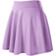 thumbnail image 3 of Women's Basic Flared Casual Mini Skate Skirt Versatile Stretchy, 3 of 7