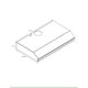 thumbnail image 2 of Campana de cocina 60 cm (24 pulgadas) Whirlpool  WH6010S en acero inoxidable de pared y bajo alacena, 2 of 3