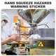 thumbnail image 3 of unbranded Etiqueta Para Advertencia De Aplastamiento De Mano En Maquinaria Industrial, 3 of 7