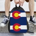 thumbnail image 7 of Carry On Backpack Flag Of Colorado Travel Laptop Backpack For Women Men Traveling Business Hiking Casual Gym, 7 of 7