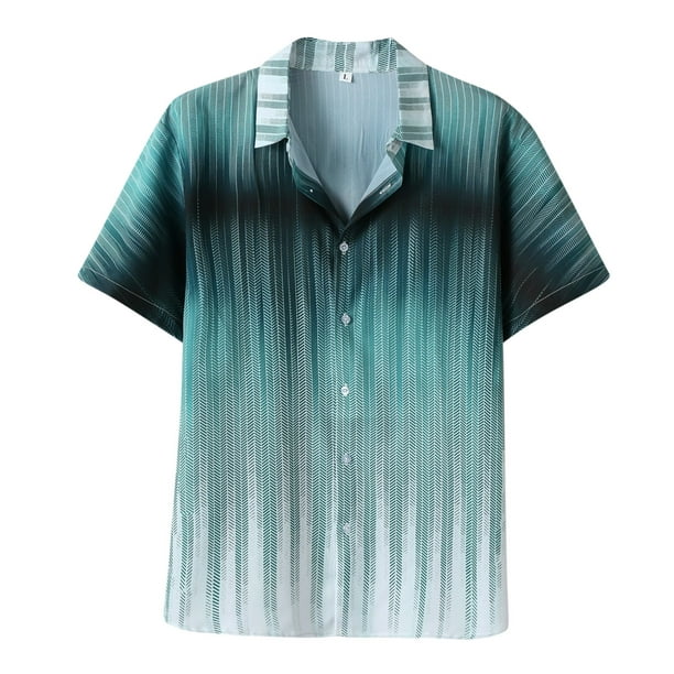 PEASKJP Mens Shirts Clearance Men'S Urban Stylish Casual Business Slim