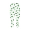 thumbnail image 3 of Neewe Capri Leggings for Women St. Patrick's Day High Waisted Capri Leggings for Women Tummy Control Yoga Pants Women, 3 of 5