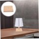 thumbnail image 5 of 2pcs Wooden lamp Holder, LED Desk Lamps Table Lamp Base, Lighted Display lamp Base, Crystal Decor Lamp Accessories, 5 of 5