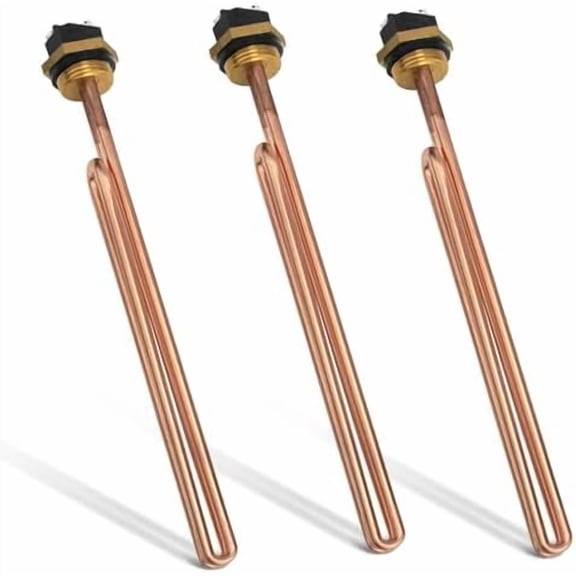 HE 90240 Heating Elements - Electric Hot Water Heater Elements Fits for Ecosmart ECO 18, 24, 27, 36 & Rheem RTEX-18, 24, 27 (3 Pack) - 9KW, 240V$$Tools & Hardware Other