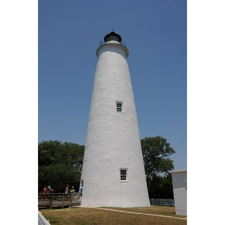 East Coast Lighthouses - East Coast Outer Banks North Caroline Lighthouse Poster Print 24 x 36