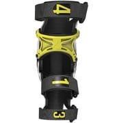 Mobius X8 Knee Braces White/Acid Yellow MD