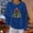 Blue1, variant on Danhjin Women's Christmas Sweatshirts Festive Print Loose Fashion Pullover Tops Fall Winter Long Sleeve Crew Neck Graphic Comfy Soft Shirts