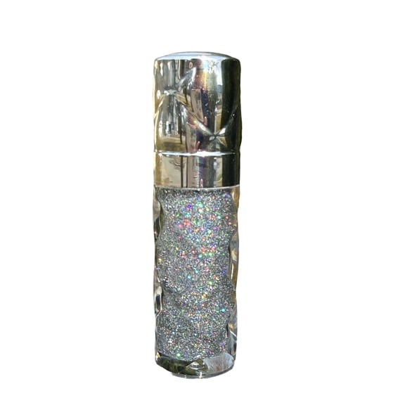Lip Twinkle by NailedInColor-Silver Glitter Lip Gloss-Holiday Sparkle-Women's Cosmetic-Teens Gloss