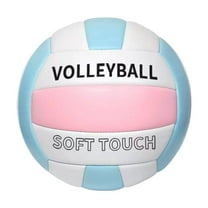 1Pcs Soft Touch Official Size 5 Volleyball, PVC Waterproof Indoor Outdoor Volleyball for Training & Competition