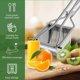 thumbnail image 3 of Lemon juicer, stainless steel lemon juicer, handheld juicer, easy to use and clean, suitable for lemon citrus, 3 of 5