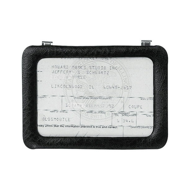 HOLDER AUTO CERT VISOR