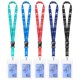 thumbnail image 1 of Paquete de 5 cordones Cruise Lanyard Avorast con soporte impermeable para tarjetas de identificación, 1 of 7