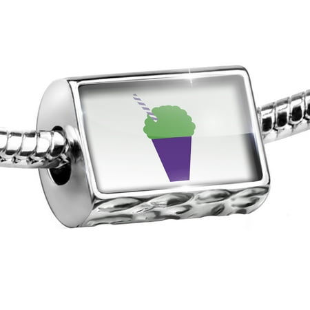 Simple Fit Snow Light - Bead Kids Design Green Snow Cone Charm Fits All European Bracelets