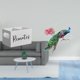 thumbnail image 2 of Soporte de control remoto y organizador de pared decorativo de PVC para sala de estar, cocina, sofá, TV, fondo, hogar, 2 of 8