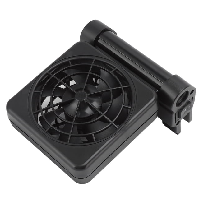 Ventilateur de Refroidissement d'Aquarium Refroidisseurs, Ventilateur de Refroidissement d'Aquarium de Vitesse de Vent Réglable Mini pour Aquarium 1 Ventilateur