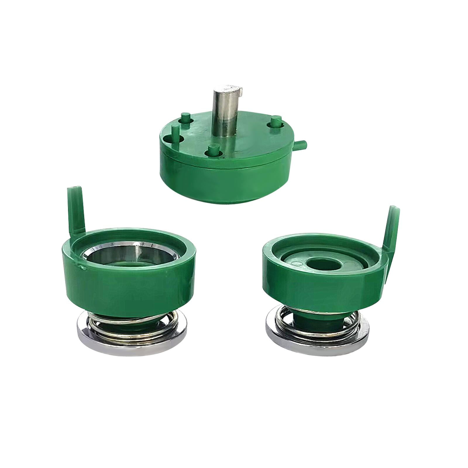 Badge Making Badge Button Mould Top, Bottom  Badge Machine Round Interchangeable Die Mould Badge Button Makers Green 58mm