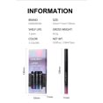 thumbnail image 3 of onlyliua Ofertas Navideñas Juego de Lápices Delineadores de Ojos de Color Lápiz de Sombra de Ojos Perlado Resistente Al Agua Transpiración Sin Halos, 3 of 6