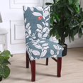 thumbnail image 3 of SoulFeel Set of 6 Dining Chair Covers, Stretch Spandex Dining Room Protector Slipcovers (Style 50, Beetle), 3 of 8