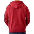 thumbnail image 5 of Men's and Big Men's Fleece Full Zip Hooded Jacket, Up to Size 3XL, 5 of 5