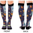 thumbnail image 2 of GZHJMY Space Compression Socks, Women Men Long Stocking (20-30mmHg), Travel Knee High Stockings for Athletic Sports,Running,Cycling,Nursing, 2 of 7