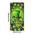 thumbnail image 3 of St. Patrick's Day Door Cover Door Banner Ireland Outdoor Holiday Decoration Arrangement Vertical Banner Hanging Flag, A -SPH057, 3 of 6