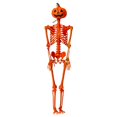 thumbnail image 2 of Esqueleto de Halloween realista de 90 cm, accesorio espeluznante de cuerpo completo para colgar en la ventana del patio, la casa o la fiesta al aire l, 2 of 9