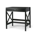 thumbnail image 5 of X Desk with Pullout Drawer and Shelf, Multiple Colors, 5 of 5