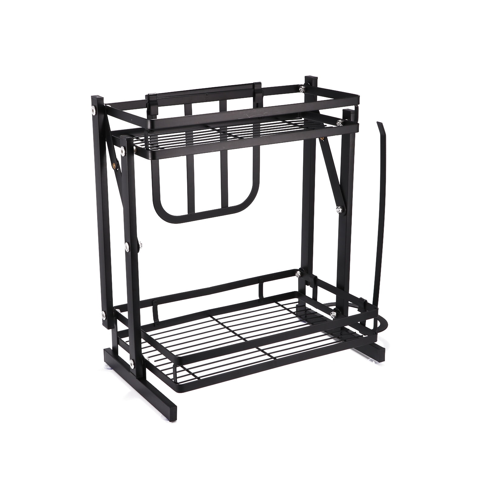 Onever Decor 2 Tier Dish Rack,Stainless Steel Kitchen Dish Drying Rack