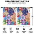 thumbnail image 2 of Blackout Kids Curtains,Boho Bohemia Pioneer Flower Childrens Insulated Curtains Set Of 2,Bedroom Essentials,Toddler Room Decor 42"x54"(106x137cm), 2 of 4