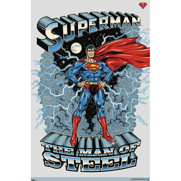 DC Comics Superman - The Man of Steel Wall Poster, 22.375" x 34"
