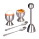 thumbnail image 1 of 5 piezas Hueveras para huevos pasados por agua con cucharas Huevo duro, 1 of 5