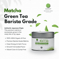 thumbnail image 6 of Matcha Kari Organic Japanese Matcha Green Tea Powder – 100g Barista Grade, 6 of 7