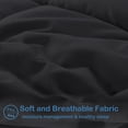 thumbnail image 3 of Comforter Duvet InsertDown Alternative Comforter Quilted with Corner Tabs for All SeasonLightweight Breathable Brushed Microfiber Machine Washable ( \uDx\uD, 3 of 8