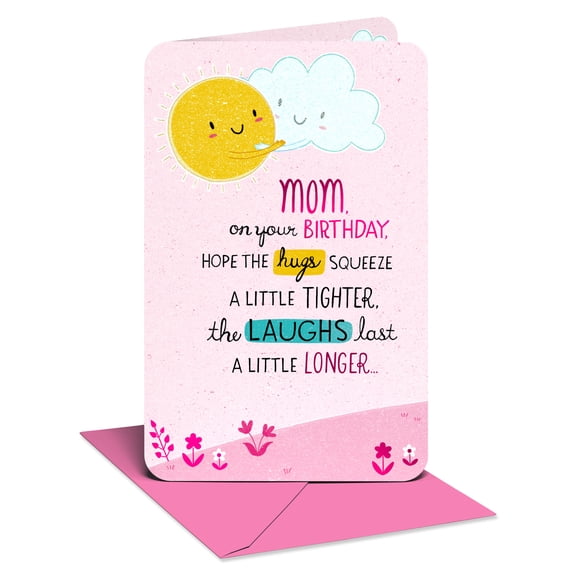 American Greetings Birthday Card for Mom (Sunshine and Smiles)